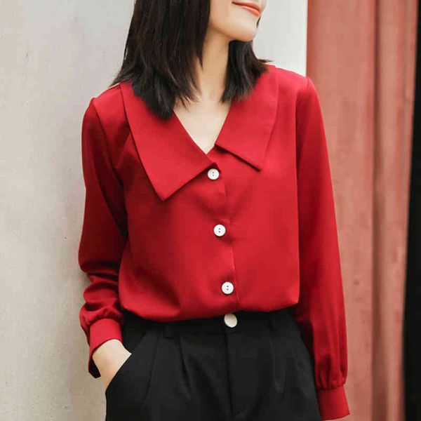 blusas mujer de moda turn down collar office ladies long sleeve chiffon blouse women womens and blouses c326 210426, White
blusas mujer de moda turn down collar office ladies long sleeve chiffon blouse women womens and blouses c326 210426, White
