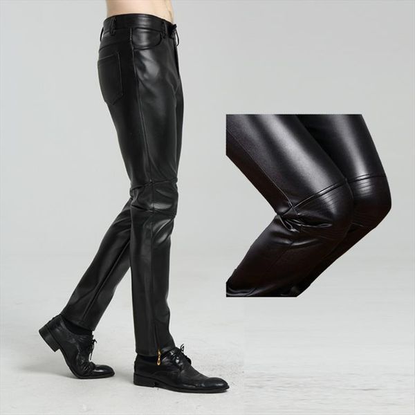 hoho clothing zipper leather women pants youth pile splicing pu trousers, Black
hoho clothing zipper leather women pants youth pile splicing pu trousers, Black