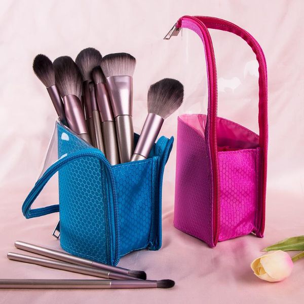women travel makeup storage bag cosmetic toiletries organizer brush holder for home daily bags
women travel makeup storage bag cosmetic toiletries organizer brush holder for home daily bags