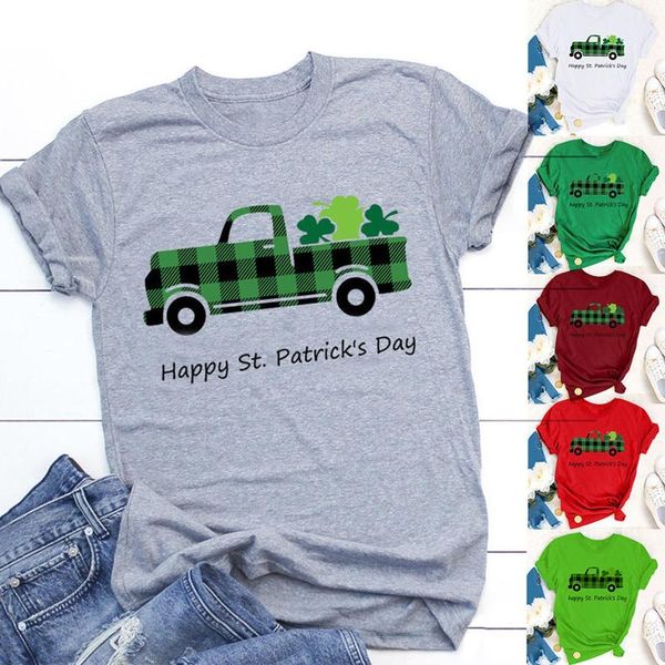 women's t-shirt st. patrick's day short sleeveless o neck women luck grass printed casual loose lady bloue camisetas verano mujer, White
women's t-shirt st. patrick's day short sleeveless o neck women luck grass printed casual loose lady bloue camisetas verano mujer, White