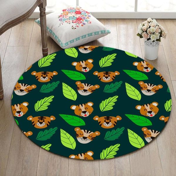 bath mats funny cartoon little tiger king smile green leaf round carpet baby child home living room bedroom area bathroom mat kids
bath mats funny cartoon little tiger king smile green leaf round carpet baby child home living room bedroom area bathroom mat kids