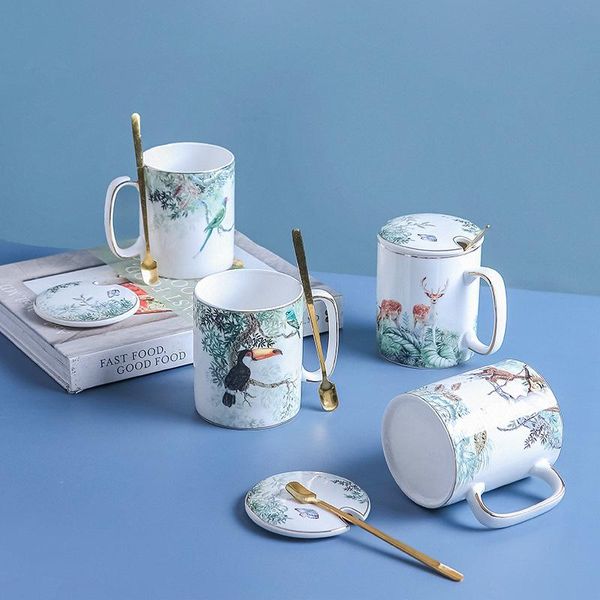 golden ceramic animal hand jungle nordic afternoon coffee cup 380ml mug and spoon with cover mugs
golden ceramic animal hand jungle nordic afternoon coffee cup 380ml mug and spoon with cover mugs