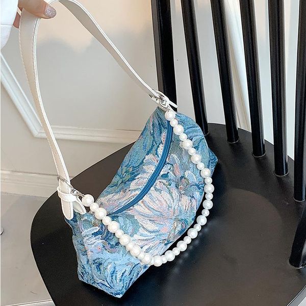 evening bags armpit baguette for women 2021 fashion oil painting printed purses and handbags designer lady pearl totes shoulder bag
evening bags armpit baguette for women 2021 fashion oil painting printed purses and handbags designer lady pearl totes shoulder bag