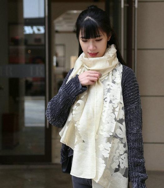 scarves spring and autumn japanese cotton, linen lace scarf women dirty dyed xiangyun hollow cut flower shawl long, Blue;gray
scarves spring and autumn japanese cotton, linen lace scarf women dirty dyed xiangyun hollow cut flower shawl long, Blue;gray