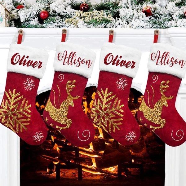 christmas decorations personalised stocking santa sack eve bag first gift custom holiday
christmas decorations personalised stocking santa sack eve bag first gift custom holiday