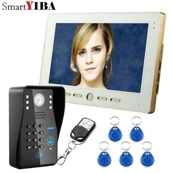 smartyiba 10" tft rfid password video door phone doorbell intercom system with ir camera 1000 tv line remote access control11
smartyiba 10" tft rfid password video door phone doorbell intercom system with ir camera 1000 tv line remote access control11