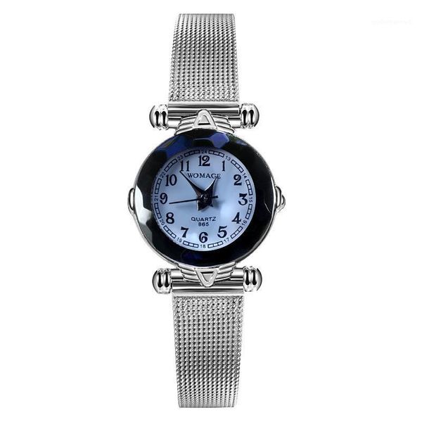wristwatches 2021 fashion women watches womage geometric surface small silver mesh band quartz ladies dames horloges, Slivery;brown
wristwatches 2021 fashion women watches womage geometric surface small silver mesh band quartz ladies dames horloges, Slivery;brown