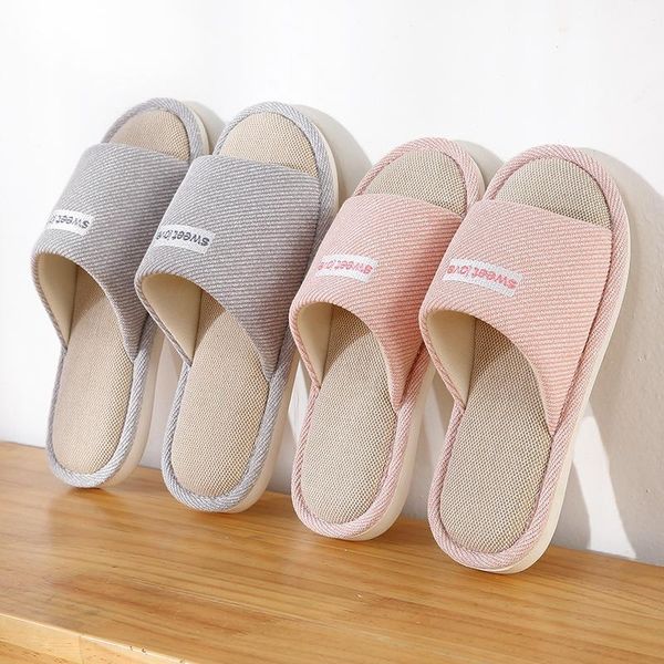 slippers men and women home linen indoor non-slip soft bottom summer sandals couple four seasons cotton, Black
slippers men and women home linen indoor non-slip soft bottom summer sandals couple four seasons cotton, Black
