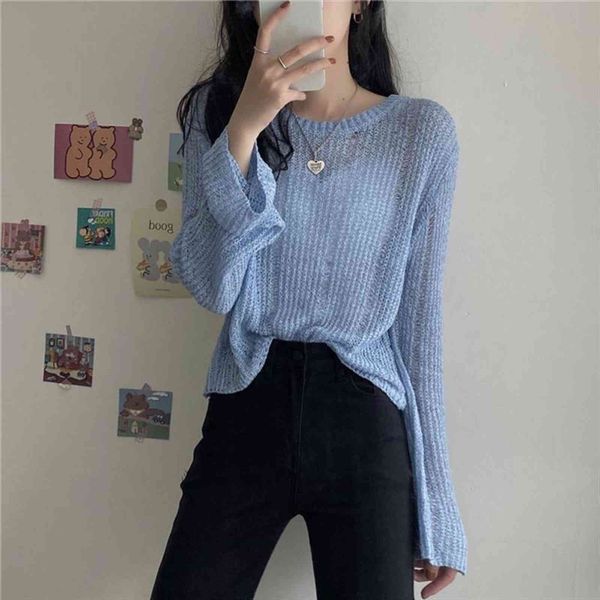 woman autumn hollow out knitted womens sweaters blouse women loose pullover femme chandails pull hiver, White;black
woman autumn hollow out knitted womens sweaters blouse women loose pullover femme chandails pull hiver, White;black