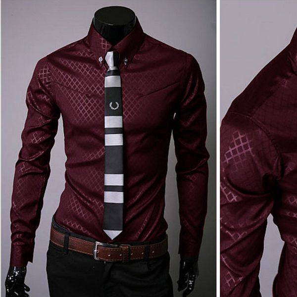 men's casual shirts fashion spring autumn 5 color diamond lattice slim stylish long sleeve plus size 5xl 1t04, White;black
men's casual shirts fashion spring autumn 5 color diamond lattice slim stylish long sleeve plus size 5xl 1t04, White;black
