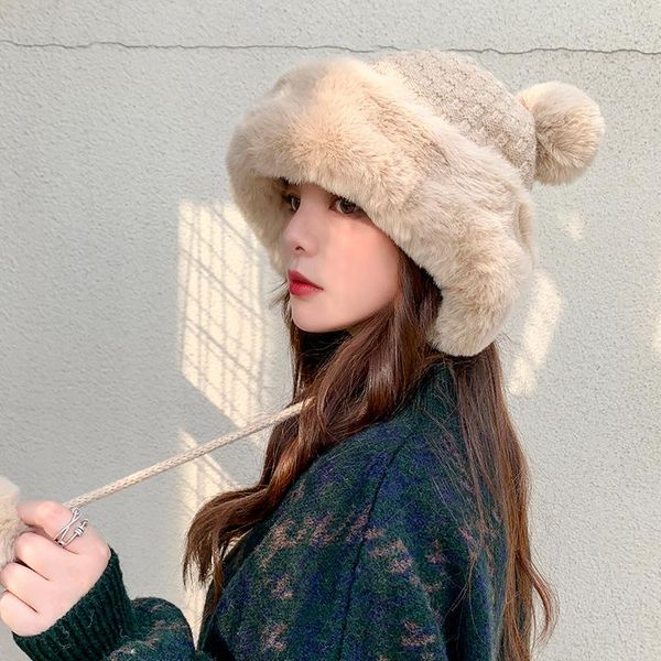 beanies women's hats plush ball fluffy hooded thick and warm cute woolen knit hat ladies panama bucket autumn winter
beanies women's hats plush ball fluffy hooded thick and warm cute woolen knit hat ladies panama bucket autumn winter