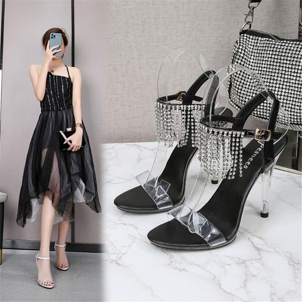 transparent high heels summer sandals women's candy colors shoes waterproof platform water drill fairy stilettos, Black
transparent high heels summer sandals women's candy colors shoes waterproof platform water drill fairy stilettos, Black