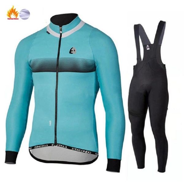 racing sets etxeondo-thermal fleece cycling jersey long set mountain biking sportswear bike clothing, Black;blue
racing sets etxeondo-thermal fleece cycling jersey long set mountain biking sportswear bike clothing, Black;blue