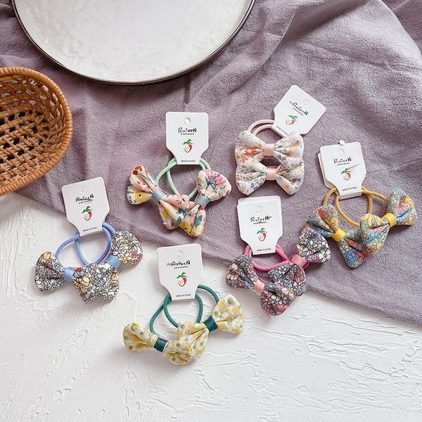 pair korean fashion children's fabric floral bow rubber band hair rope headdress sweet girl ponytail accessories, Slivery;white
pair korean fashion children's fabric floral bow rubber band hair rope headdress sweet girl ponytail accessories, Slivery;white