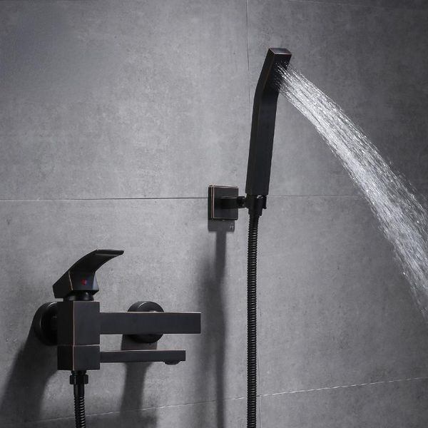 bathroom shower sets faucet black brass wall mount bathtub square style handheld single handle luxury mixer tap 877841r
bathroom shower sets faucet black brass wall mount bathtub square style handheld single handle luxury mixer tap 877841r