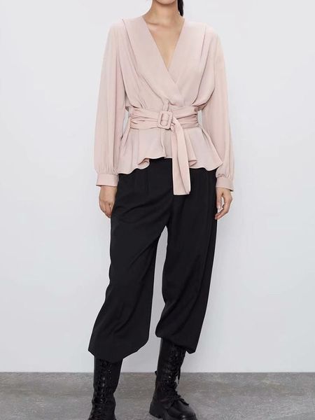 women's blouses & shirts women blouse v-neck celmia casual lace up blusas mujer sashes see through shirt solid chiffon full, White
women's blouses & shirts women blouse v-neck celmia casual lace up blusas mujer sashes see through shirt solid chiffon full, White