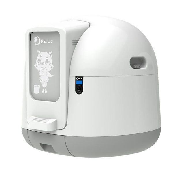 other cat supplies petjc automatic intelligent large litter box fully closed feces machine splashproof bedpan toilet self cleaning sandbox
other cat supplies petjc automatic intelligent large litter box fully closed feces machine splashproof bedpan toilet self cleaning sandbox