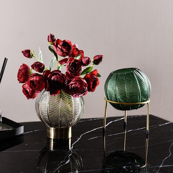 vases nordic simple round bracket glass vase decoration home shop high-end decorative for flowers
vases nordic simple round bracket glass vase decoration home shop high-end decorative for flowers