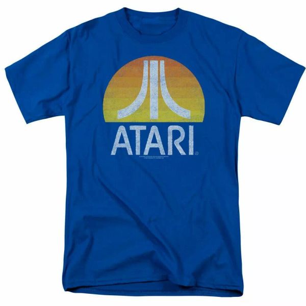 atari sunrise eroded t shirt mens licensed classic video game tee royal blue, White;black
atari sunrise eroded t shirt mens licensed classic video game tee royal blue, White;black