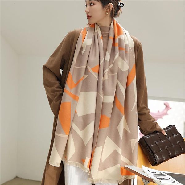 scarves thick warm winter cashmere scarf hijab women print blanket shawl wrap foulard female pashmina 180*65cm bufanda soft echarpe 2021, Blue;gray
scarves thick warm winter cashmere scarf hijab women print blanket shawl wrap foulard female pashmina 180*65cm bufanda soft echarpe 2021, Blue;gray