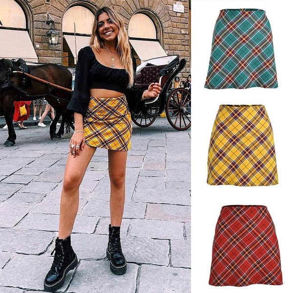 skirts 2021 vintage autumn winter plaid women zipper mini skirt aline red blue short streetwear female, Black
skirts 2021 vintage autumn winter plaid women zipper mini skirt aline red blue short streetwear female, Black