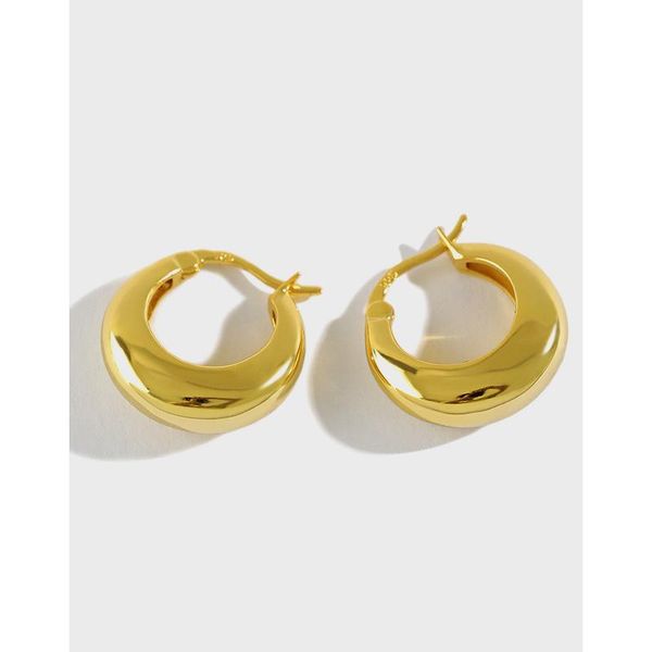 hoop & huggie real 925 sterling silver earrings for women simple round circle minimalist earings fashion jewelry 2021 drop, Golden;silver
hoop & huggie real 925 sterling silver earrings for women simple round circle minimalist earings fashion jewelry 2021 drop, Golden;silver