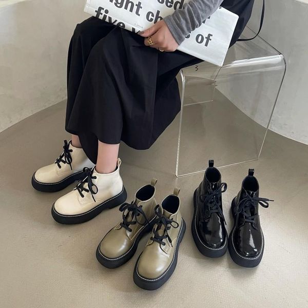 boots rock shoes woman lace up lady boots-women round toe clogs platform autumn ankle 2021 lolita med rubber riding cotton fabri, Black
boots rock shoes woman lace up lady boots-women round toe clogs platform autumn ankle 2021 lolita med rubber riding cotton fabri, Black