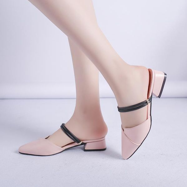 slippers plus size 35-42 women slipper sandal pointed toe low leels cover slides pu leather sandalias zapatos mujer 7310l, Black
slippers plus size 35-42 women slipper sandal pointed toe low leels cover slides pu leather sandalias zapatos mujer 7310l, Black