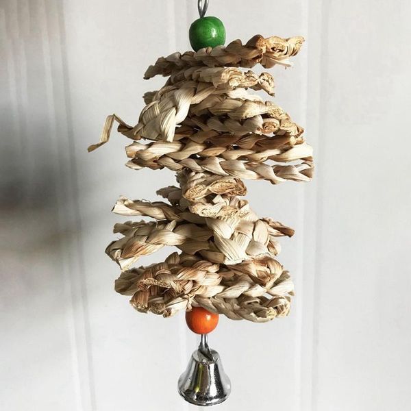 other bird supplies parrot chewing toys with wood,corn husk calcium supplement for small medium parrots, parakeets swing bell toy
other bird supplies parrot chewing toys with wood,corn husk calcium supplement for small medium parrots, parakeets swing bell toy