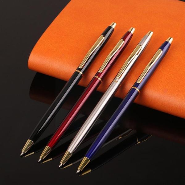 ballpoint pens 1 pc high-end commercial metal ball-point pen automatic supplies signature appliances school office exqu f2t7, Blue;orange
ballpoint pens 1 pc high-end commercial metal ball-point pen automatic supplies signature appliances school office exqu f2t7, Blue;orange