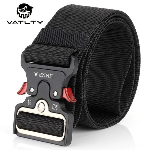 fashion 5cm tactical belt hard metal quick release buckle heavy military nylon 1200d tight real equipment waist support, Black;gray
fashion 5cm tactical belt hard metal quick release buckle heavy military nylon 1200d tight real equipment waist support, Black;gray