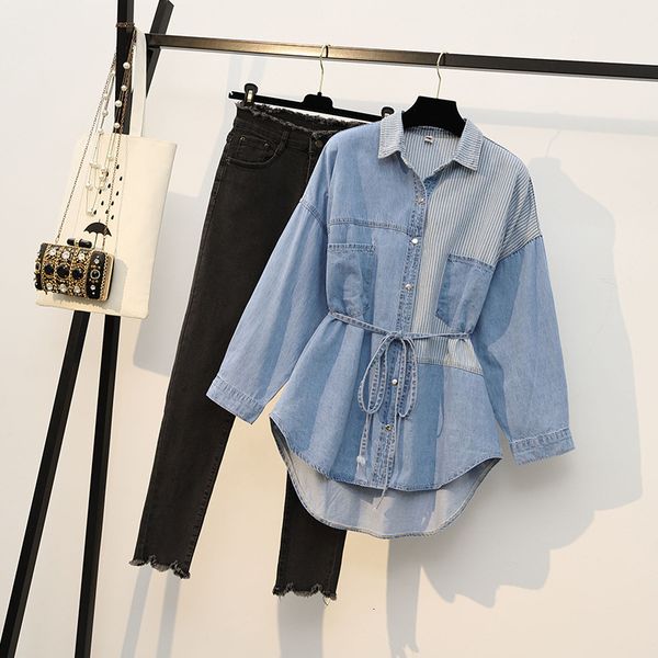 women's jackets amended denim female shirt long sleeve cardigan pocket streetwear bf jean jacket y2k harajuku cowboy outwear kay8, Black;brown
women's jackets amended denim female shirt long sleeve cardigan pocket streetwear bf jean jacket y2k harajuku cowboy outwear kay8, Black;brown