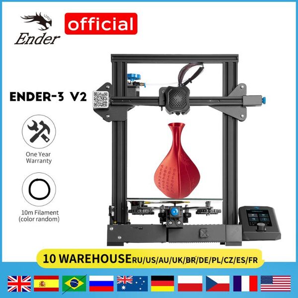 printers diy fdm ender 3 v2 3d printer silent mainboard with tmc2208 stepper drivers 32 bit lcd screen carborundum glass bed
printers diy fdm ender 3 v2 3d printer silent mainboard with tmc2208 stepper drivers 32 bit lcd screen carborundum glass bed