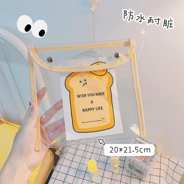 cute pvc transparent cosmetics bag snap storage student multifunctional large capacity stationery organizer cosmetic bags & cases
cute pvc transparent cosmetics bag snap storage student multifunctional large capacity stationery organizer cosmetic bags & cases