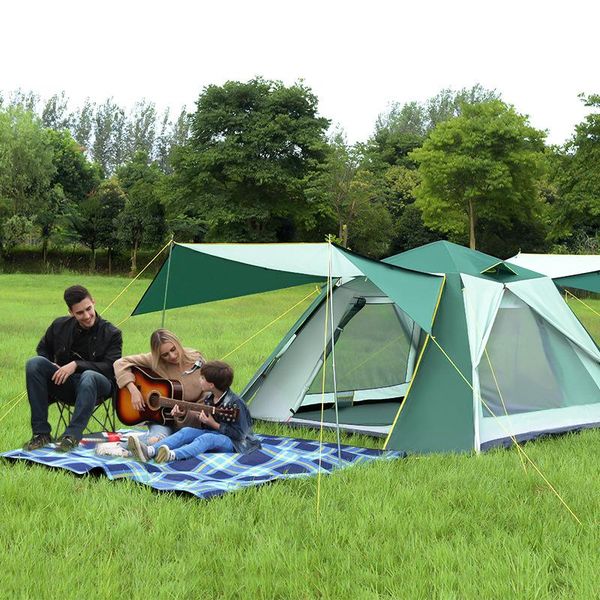 3-6 person camping tent with storage bag automatic style pu waterproof cloth extended design tents and shelters
3-6 person camping tent with storage bag automatic style pu waterproof cloth extended design tents and shelters