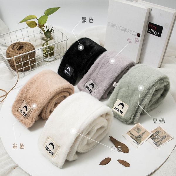 moom letter moon label plush bib women's winter soft imitation rabbit hair warm scarf, Blue;gray
moom letter moon label plush bib women's winter soft imitation rabbit hair warm scarf, Blue;gray
