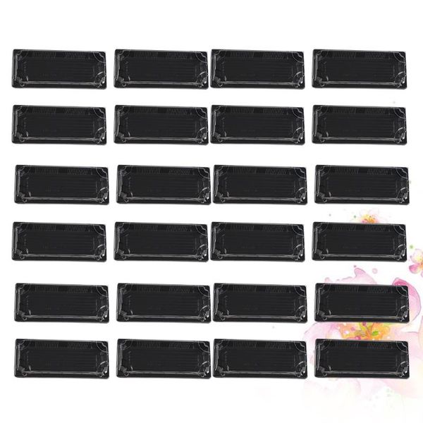 gift wrap 50pcs disposable sushi carry out box fruit cake packing container take boxes (black)
gift wrap 50pcs disposable sushi carry out box fruit cake packing container take boxes (black)