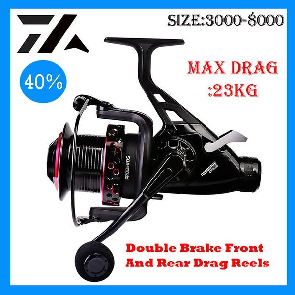 max 23kg drag 13+1 bb carp front rear double brake spinning fishing reel sealed ball bearing prevent fine sand wheel baitcasting reels
max 23kg drag 13+1 bb carp front rear double brake spinning fishing reel sealed ball bearing prevent fine sand wheel baitcasting reels