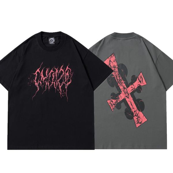 men's t-shirts streetwear prints men clothing harajuku retro shirt cross t shirts graffiti punk graphic tshirts gothic oversized unisex, White;black
men's t-shirts streetwear prints men clothing harajuku retro shirt cross t shirts graffiti punk graphic tshirts gothic oversized unisex, White;black