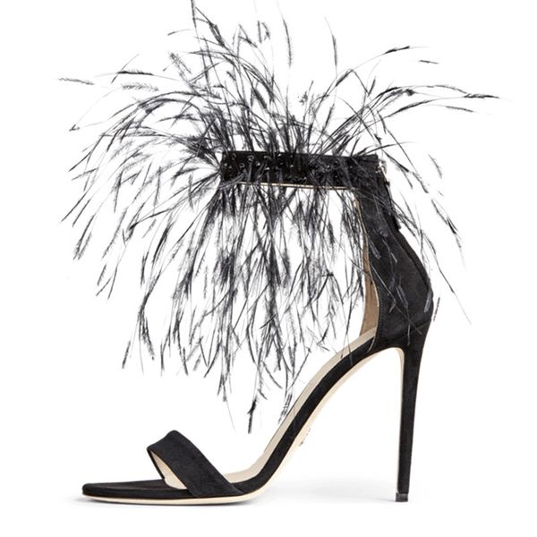 sandals feather thin high heel women suede narrow band ankle strappy sandalias summer party dress shoes stilettos 2021 0nyr, Black
sandals feather thin high heel women suede narrow band ankle strappy sandalias summer party dress shoes stilettos 2021 0nyr, Black
