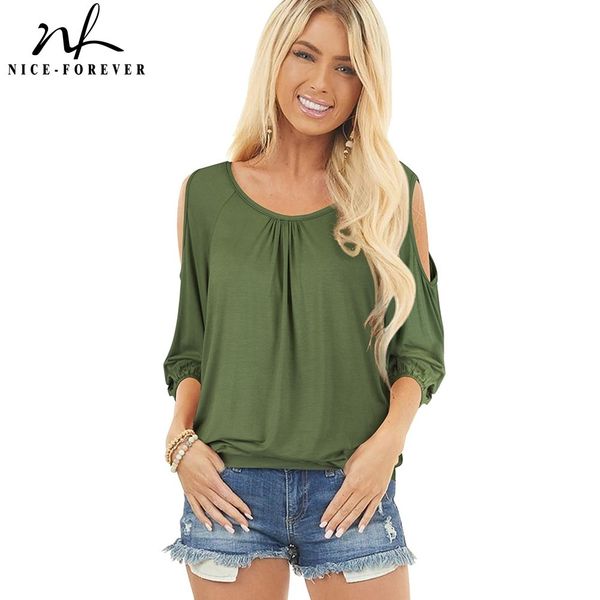 nice-forever spring women fashion cold shoulder t-shirts casual oversized tees btyt045 210419, White
nice-forever spring women fashion cold shoulder t-shirts casual oversized tees btyt045 210419, White