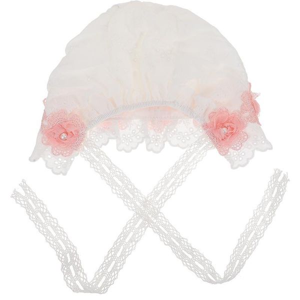 beanies 1pc born sun protection cap lace bonnet with flower decor
beanies 1pc born sun protection cap lace bonnet with flower decor