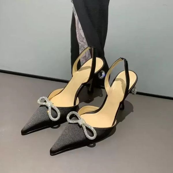 sandals mach satin bow pumps crystal embellished rhinestone evening shoes stiletto heels sandals women heeled luxury designers ankle strap d, Black
sandals mach satin bow pumps crystal embellished rhinestone evening shoes stiletto heels sandals women heeled luxury designers ankle strap d, Black