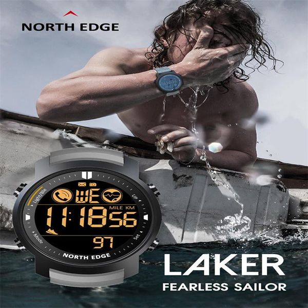 wristwatches men's digital watch military waterproof 50m outdoor running sports heart rate wristband android ios, Slivery;brown
wristwatches men's digital watch military waterproof 50m outdoor running sports heart rate wristband android ios, Slivery;brown