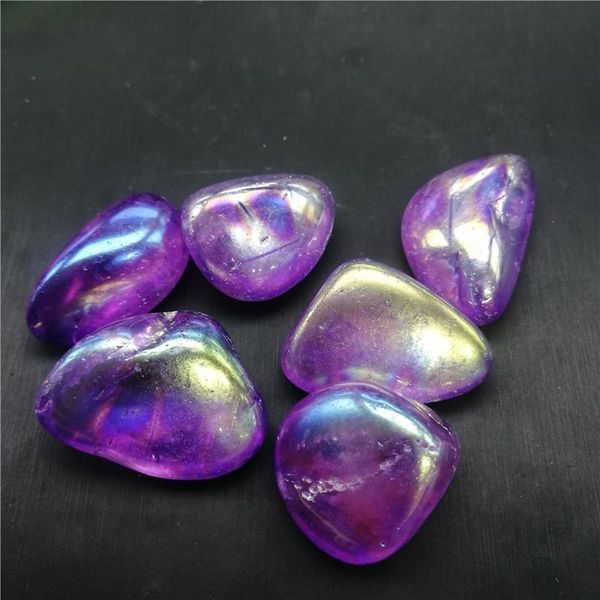 decorative objects & figurines wholesale rainbow aura quartz crystal tumbled stones beautiful titanium coated healing gemstone
decorative objects & figurines wholesale rainbow aura quartz crystal tumbled stones beautiful titanium coated healing gemstone