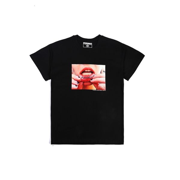 pleasures vintage lips printed women 1:1 men casual streetwear short sleeve t shirt summer cotton tees, White;black
pleasures vintage lips printed women 1:1 men casual streetwear short sleeve t shirt summer cotton tees, White;black