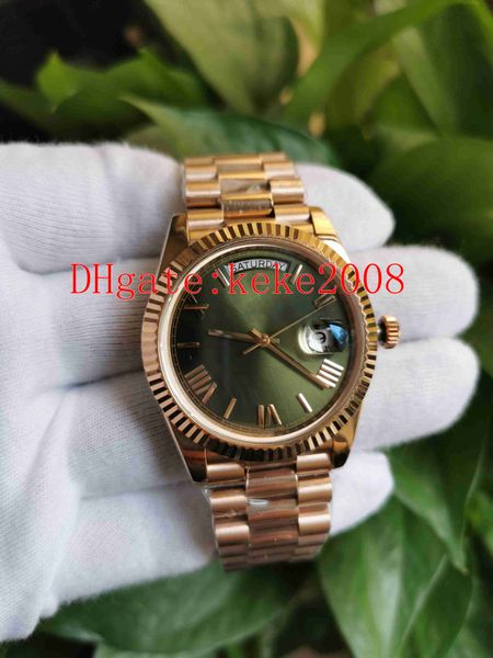 2 color watch bf 40mm 228235 rose gold green dial roman white sapphire glass 2813 movement mechanical automatic mens watches, Slivery;brown
2 color watch bf 40mm 228235 rose gold green dial roman white sapphire glass 2813 movement mechanical automatic mens watches, Slivery;brown