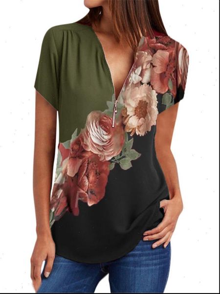 fashion casual short sleeved womens shirts shirt, blouse, print plus size drop good quality, White
fashion casual short sleeved womens shirts shirt, blouse, print plus size drop good quality, White