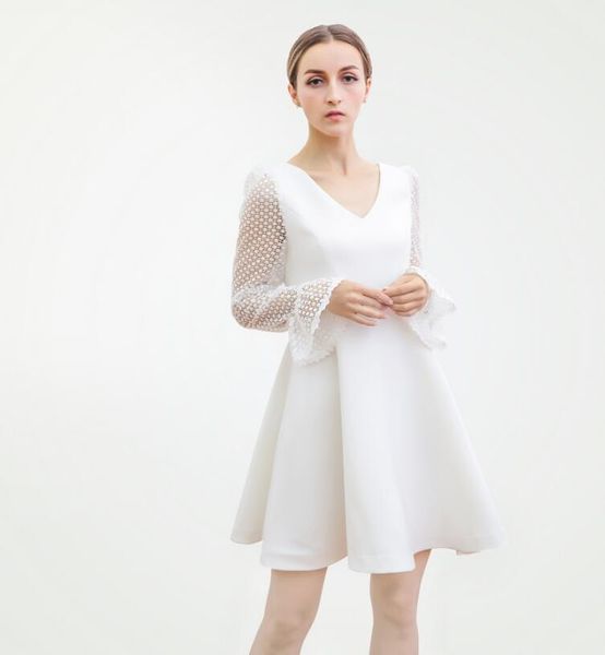 casual dresses vintage lace long sleeve 2021 women elegant whte female dress party short vestidos beach 2021osy-7, Black;gray
casual dresses vintage lace long sleeve 2021 women elegant whte female dress party short vestidos beach 2021osy-7, Black;gray
