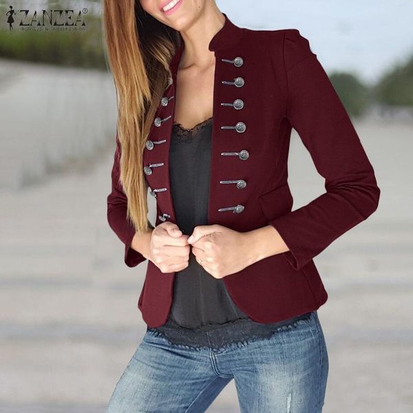 women's suits & blazers stylish slim blouse 2022 autumn elegant blazer women casual long sleeve button coats vintage office work jack, White;black
women's suits & blazers stylish slim blouse 2022 autumn elegant blazer women casual long sleeve button coats vintage office work jack, White;black
